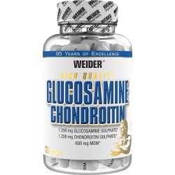 Weider, Weider Glucosamine Chondroitine + MSM 120 capsules, Glucosamine + Chondroitin Plus MSM (120 Kapseln)