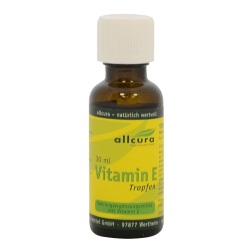 Allcura, allcura Vitamin E, Tropfen, allcura Vitamin E Tropfen