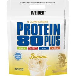 Weider, Weider Protein 80 Plus, Banane, Pulver, Weider® Protein 80 Plus, Banane, Pulver