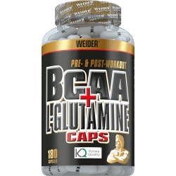 Weider, Weider Muscle Recovery BCAA + L-Glutamine, Weider Muscle Recovery Bcaa + L-Glutamine