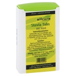Allcura Naturheilmittel GmbH, allcura Naturheilmittel GmbH allcura Stevia Tabs, allcura Stevia Tabs