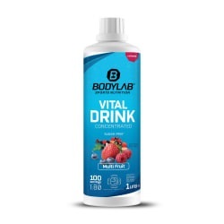 Bodylab24, Vital Drink Concentrated - 1000ml - Multifrucht, Vital Drink Concentrated - 1000ml - Multifrucht