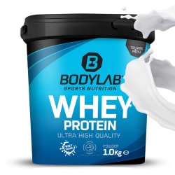 Bodylab24, Whey Protein - 1000g - Double Chocolate, Whey Protein - 1000g - Double Chocolate