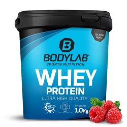 Bodylab24, Whey Protein - 1000g - Himbeer-Joghurt, Whey Protein - 1000g - Himbeer-Joghurt