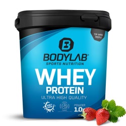 Bodylab24, Whey Protein - 1000g - Erdbeer, Whey Protein - 1000g - Erdbeer