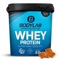 Bodylab24, Whey Protein - 2000g - Toffee, Whey Protein - 2000g - Toffee