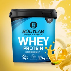 Bodylab24, Whey Protein - 1000g - Banane, Whey Protein - 1000g - Banane