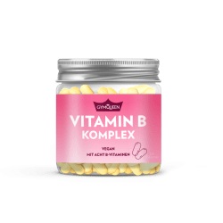 GYMQUEEN, Vitamin B Komplex (120 Tabletten), 