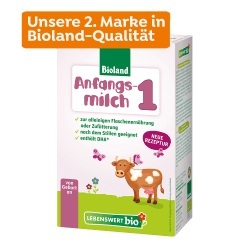 Lebenswert Bio, Lebenswert Bio Anfangsmilch 1, Lebenswert Bio-Anfangsmilch 1, von Geburt an (500g)