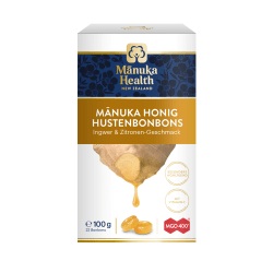 Hager Pharma GmbH, Manuka Health MGO 400+ Manuka-Honig Hustenbonbons Ingwer-Zitrone, Manuka Health MGO 400+ Manuka-Honig Hustenbonbons Ingwer-Zitrone