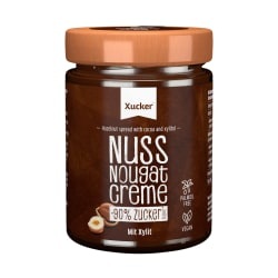 Xucker, Xucker Nuss-Nugat Creme, Nuss-Nougat Creme mit Xylit (300g)