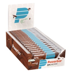 Powerbar, 52% Protein Plus Bar - 20x50g - Chocolate Nut, 52% Protein Plus Bar - 20x50g - Chocolate Nut