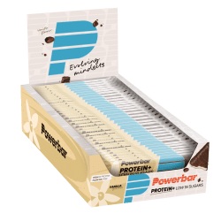 Powerbar, Protein Plus Low Sugar - 16x35g - Vanilla, Protein Plus Low Sugar - 16x35g - Vanilla