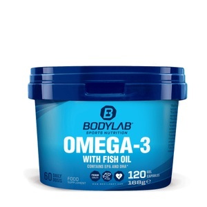 Bodylab24, Omega 3 1000mg TG (120 Kapseln), Bodylab24 Omega-3