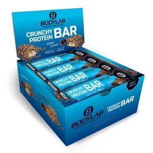 Bodylab24, Crunchy Protein Bar - 12x64g - Cookies & Cream, Crunchy Protein Bar - 12x64g - Cookies & Cream