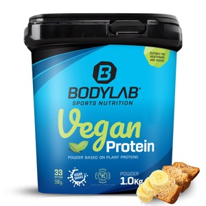 Bodylab24, Vegan Protein - 1000g - Banana Bread