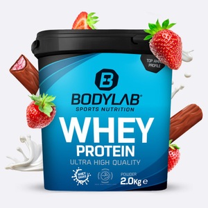 Bodylab24, Whey Protein - 2000g - Strawberry Chocolate Yoghurt
