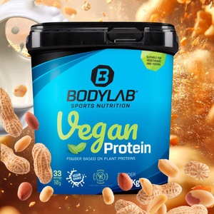 Bodylab24, Vegan Protein - 1000g - Peanut