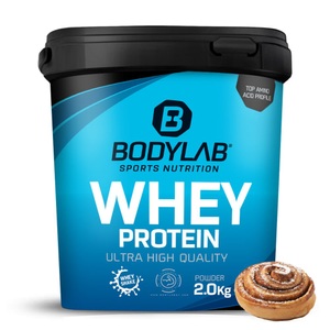 Bodylab24, Whey Protein - 2000g - Cinnamon Roll