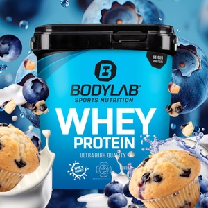 Bodylab24, Whey Protein - 2000g - Blueberry Muffin