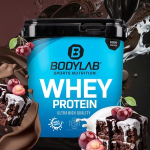 Bodylab24, Whey Protein - 2000g - Schwarzwälder Kirsch