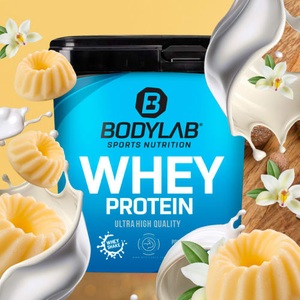 Bodylab24, Whey Protein - 2000g - Vanilla Pudding