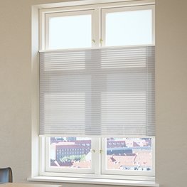 undefined, Plissee fix montiert (45x130, grau), 