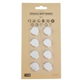 JYSK, JYSK Batterie WILMER CR2032 8Stk/Pck, 