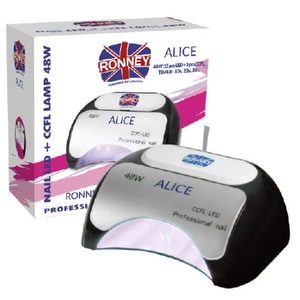 Ronney Professional, Ronney Professional Alice Nagellampe CCFL + LED 48W Rot, 