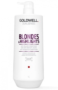 Goldwell, Goldwell Dualsenses Blondes & Highlights Anti-Gelbstich Conditioner, Goldwell Blondes & Highlights Anti-Yellow Conditioner 30 ml Mini