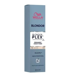 Wella, Blondor - Cream Toner /36 Crystal Vanilla, Wella Professionals BlondorPlex Cream Toner /36 Crystal Vanilla 60ml