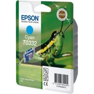 Epson, Tintentank Cyan T033240, EPSON EPSON T0332 Druckerpatrone Cyan passend für: Stylus Photo 950;Stylus Photo 960