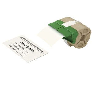 Leitz, Leitz Etikettenrolle Thermo Transfer, Leitz Endlosettiket.Kassette Karton, weiss, nicht klebend, 91mm x 22m, 7019-00-01