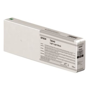 Epson, Epson Singlepack Light Light Black T804900 UltraChrome HDX/HD 700ml, EPSON EPSON T8049 Druckerpatrone Hell-schwarz passend für: SureColor SC-P 6000 STD;SureColor SC-P 6000 STD Spectro;SureColor SC-P 7000 STD;SureColor SC-P 7000 STD Spectro;SureColor SC-P 8000 STD;SureColor SC-P 8000 STD Spectro;SureColor SC-P 9000 ST