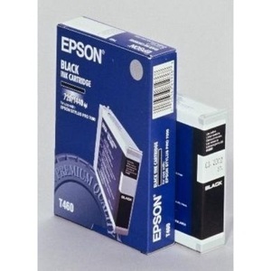 Epson, EPSON Tintenpatrone schwarz 110ml, EPSON EPSON T460 Druckerpatrone schwarz passend für: Color Pro 7000;Color Pro 7000S;Color Proofer 7000;Color Proofer 7000 S;Color Proofer 7000 Series;Proofer 7000;Stylus Color Pro 7000;Stylus Color Proofer 7000;Stylus Photo Pro 7000;Stylus Photo Pro