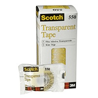 Scotch, SCOTCH Tape 550 15mmx33m 5501533K transparent, reissfest, Scotch Tape 550, 15mm x 33m, transparent, reissfest, 5501533K