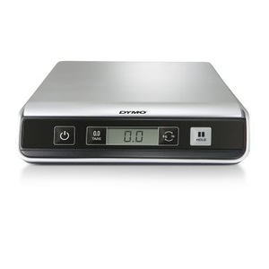 Dymo, DYMO 606482 Briefwaage Wägebereich (max.) 10 kg Ablesbarkeit 2 g Silber, DYMO M10 Digitale Postwaage Schwarz 10 kg