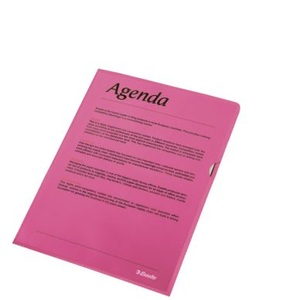 undefined, ESSELTE Sichthülle PP A4 115 my rot geprägt 100 Stk, ESSELTE Sichthülle PP A4 115 my rot geprägt 100 Stk
