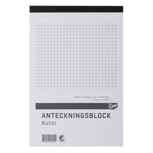 undefined, Notizblock A5 kariert, perforiert, Notizblock A5 kariert, perforiert