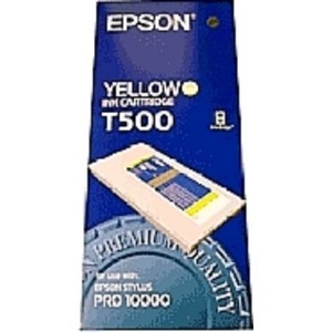 Epson, EPSON Tintenpatrone gelb 500ml, EPSON EPSON T500 Druckerpatrone gelb passend für: Color Proofer 10000;Stylus Pro 10000