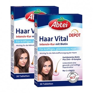 Omega Pharma Deutschland GmbH, Omega Pharma Deutschland GmbH Abtei Haar Vital, Haar Vital Schönheitskur (30 Tabletten)