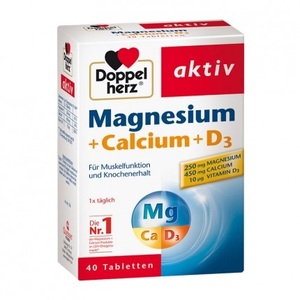 Queisser Pharma GmbH & Co. KG, Queisser Pharma GmbH & Co. KG Doppelherz® Magnesium + Calcium + D3 Tabletten, Doppelherz® Magnesium + Calcium + D3 Tabletten