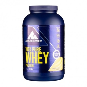 Multipower, Multipower 100 % Whey Protein, French Vanilla, Pulver, 100% Pure Whey Protein - 900g - French Vanilla