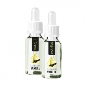 Nutriful, Nutriful Flavor Drops, Vanille, Aromatropfen, 