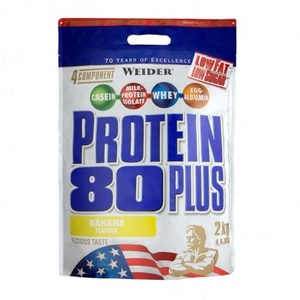 Weider, Weider Protein 80 Plus, Banane, Pulver, Weider® Protein 80 Plus, Banane, Pulver