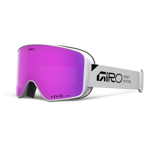 Giro, Giro Method II Vivid Skibrille, Farbe: WEISS, Grösse: one size, Für Brillenträger OTG, Giro Method II Skibrille