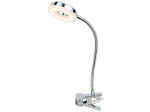 CONFORAMA, Bürolampe LED 38 x 20  ROUND Verchromt 4 w pro, Bürolampe LED ROUND 75cm 4W silberfarben