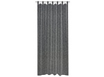 CONFORAMA, Vorhang KOTA 140x240cm Polyester schwarz, Vorhang KOTA 140x240cm pfote / kräuselband halb abdunkelnd schwarz