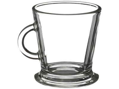 CONFORAMA, Kaffeebecher KREA Glas, Kaffeebecher KREA 18cl Glas durchsichtig 1 Stück