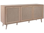 CONFORAMA, Kommode BALI 3 Türen, MID.YOU Sideboard 150/71/40 cm , Bali , Sonoma Eiche , Kunststoff , Eiche , 3 Fächer , 150x71x40 cm , foliert,Nachbildung,Echtholz , Typenauswahl, Beimöbel erhältlich , 002478055304